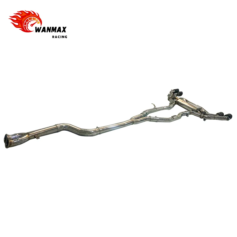Racing Professional Single Midpipe for  X3M Competition Exhaust System Valvetronic Catback Valved Stainless Steel Muffler