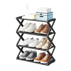 Shoe Organizer Shelf Multi-layer Plastic Foldable And Detachable Shoe Rack Saves Family Space Shoe Rack For Home Organization