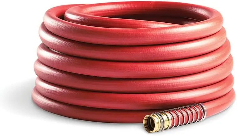 Commercial Hose 3/4 Inch x 100 Feet, Red (841001-1001)