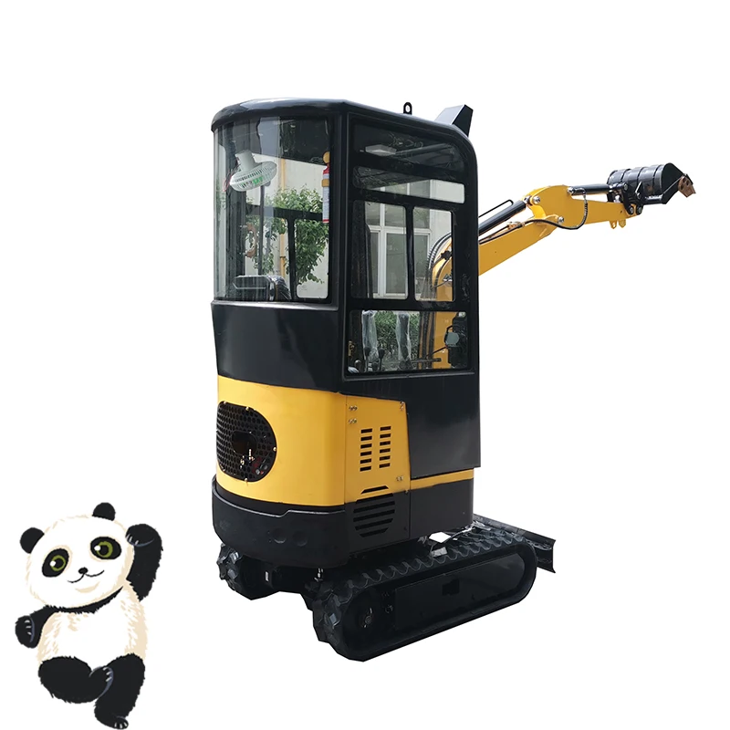 Mini Escavadeira Pequena Komatsu Kubota, Boas Máquinas Agrícolas, para Casas Verdes, 1,8 Tonelada