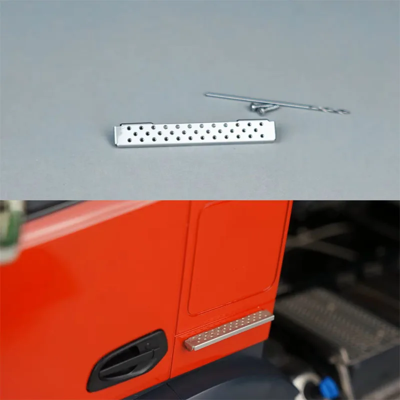 

Scaleclub Model For Tamiya 3363 Mud Head Engineering Metal Pit Pedals For Tamiya Scania 770S MAN Benz Volvo RC Trailer Tipper