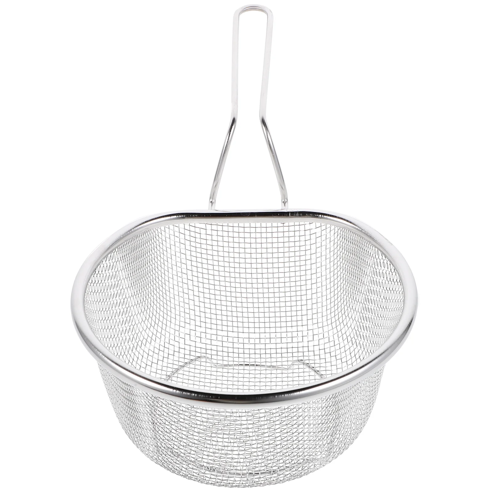 

Stainless Steel Hot Pot Colander Frying Food Kitchen Tool French Fries Basket Reusable Oil Filter Wear Resistant Corrosion Proof