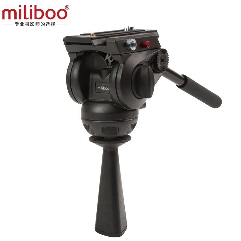 miliboo MYT802 Base Flat Fluid Head with 75mm Bowl Size for Camera Tripod/Monopod Ball Adapter Stand Load 8 kg