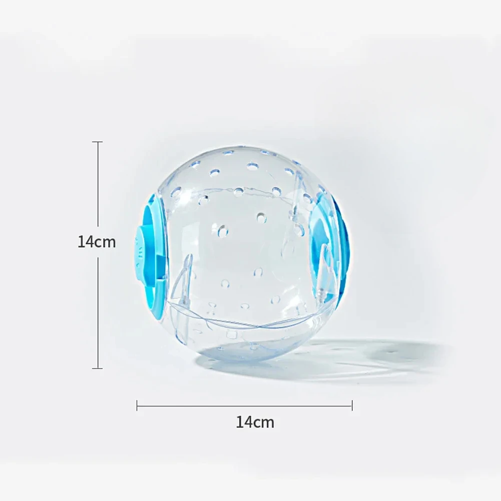 Hamster Exercise Ball Transparent Hamster Running Ball Wheel For Small Animals Pet Supplies 14cm/18cm images - 6