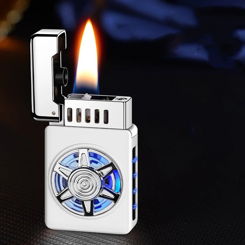 

Intelligent Voice-controlled Ignition Lighter, Gas-electric Hybrid, Arc Ignition, 4 Ignition Modes, Gift for Men