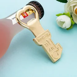 Gold Digital 1 Bottle Opener in Blue Gift Box Baby Boy Shower Favors First Communion Party Giveaways For Guest