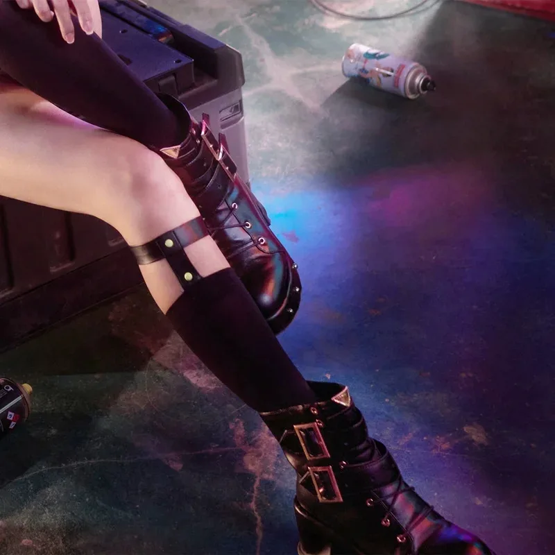 nicole-demara-jeu-zenless-zone-zero-cosplay-chaussures-noir-bottes-en-cuir-pu-femmes-hommes-halloween-fete-cosplay-chaussures-personnalisees