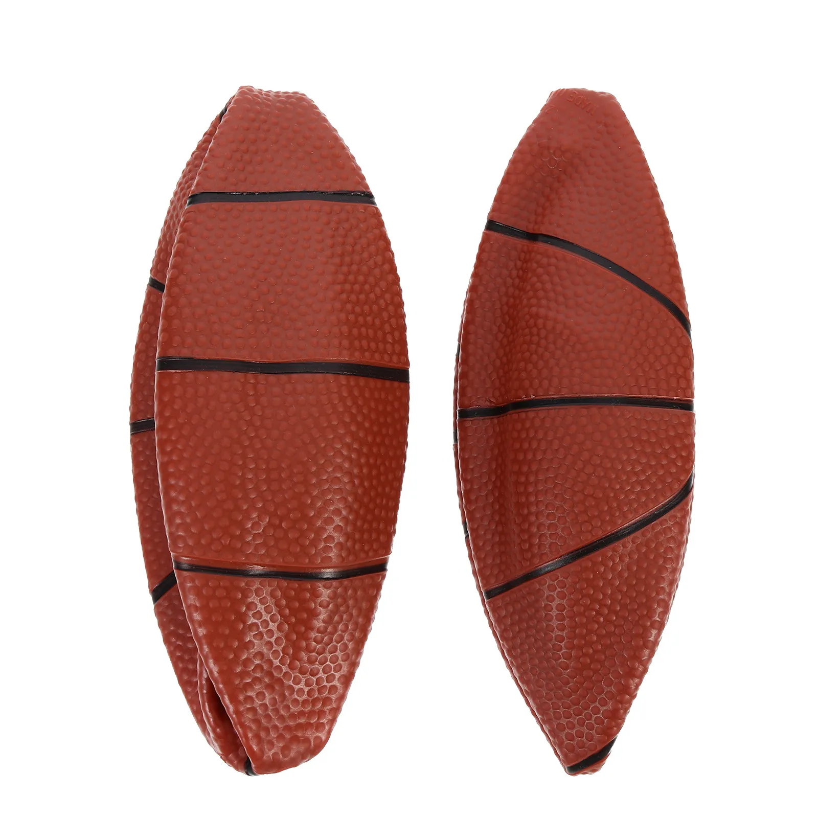 

2Pcs Inflatable Basketball Ball Creative Bouncy PVC Balls for Kids Parent Child Interaction Outdoor Children's Sports