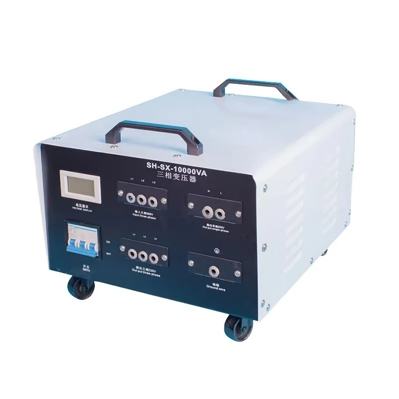 10KW 10000 Watt 3 Phase Isolation Transformer with Voltage Converter 240 230 220 120 110 Volt for Industrial Machines