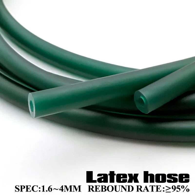 

DIY Рогатка Катапульта Природный Латексный Резиновый Шланг 1,6-4 мм ID Антифриз Высокоэластичная Эластичная Трубка 1 м/2 м/5 м для спорта на открытом воздухе