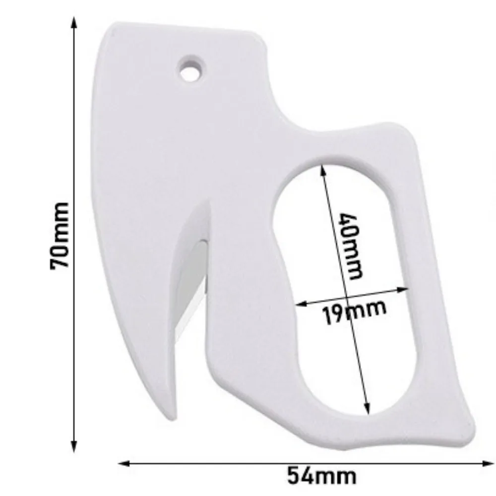 Durable Lightweight Letter Opener Utility Safety Envelope Opener Portable with Concealed Sharp Blade Mail Opener for Office Use