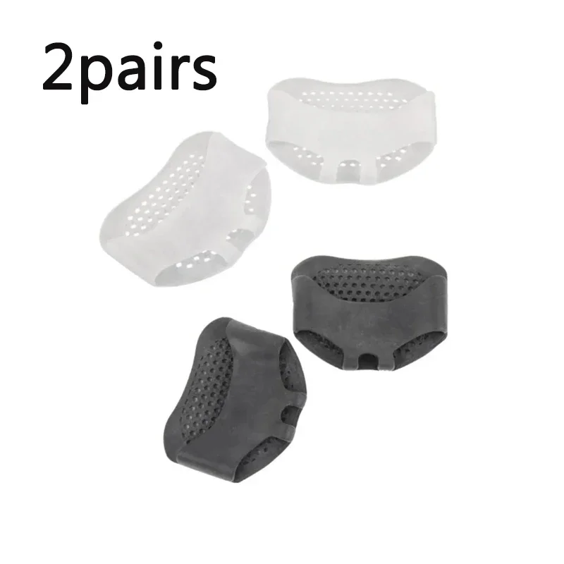 Silikon Mittelfuß polster Zehen trenner Schmerz linderung Fuß polster Orthesen Fuß massage Einlegesohlen Vorfuß socken Fußpflege-Tool