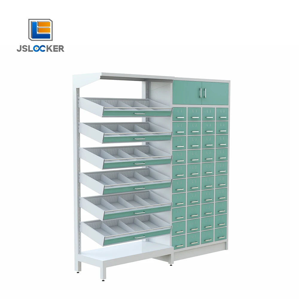 병원 스테인리스 스틸 의료용 개방형 기구 보관 캐비닛 병원 약품 캐비닛 금속 약품 랙