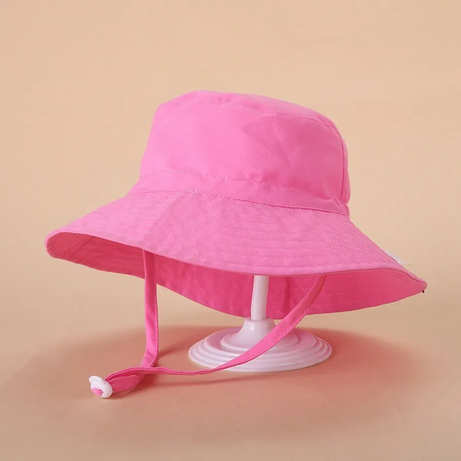 Sombrero de verano con dibujos animados para niños y niñas, sombrero para el sol de Panamá, sombrero de pescador de playa para bebés, gorras con