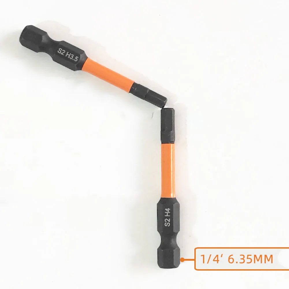 ชุดดอกสว่านไขควงหกแฉกแม่เหล็ก10ชิ้น, ดอกไขควงก้าน1/4ดอกไขควง H1.5-H6อุปกรณ์เวิร์คช็อปอุปกรณ์ทำมือ