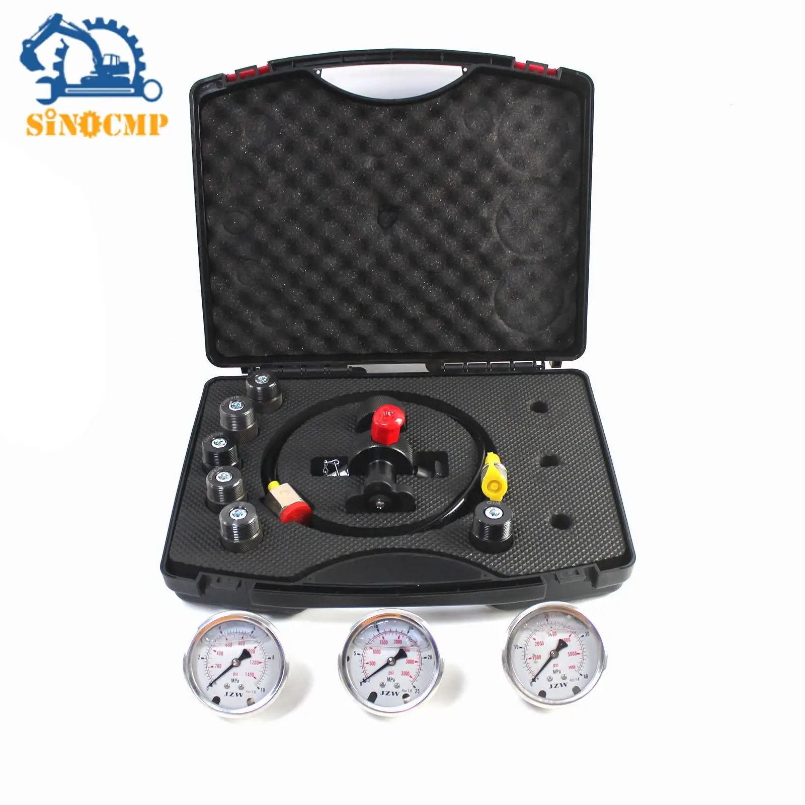 

Комплект для тестирования гидравлического манометра Датчик системы зарядки гидравлического азота