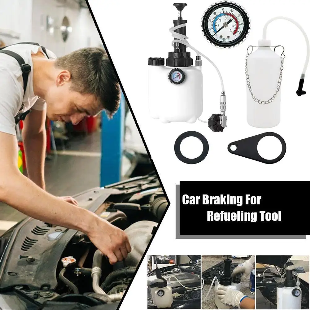 السيارات سائل الفرامل حاقن ترقية 3L سائل الفرامل الفرامل استبدال وعاء النفط آلة السيارات استبدال وعاء السوائل Z8O1