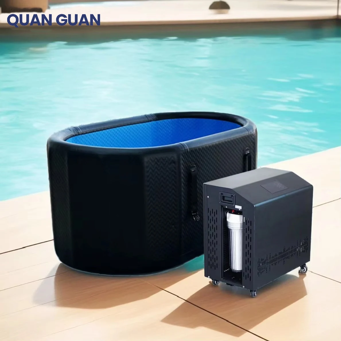 

Factory Wholesale Portable Ice Bath Water Chiller 220v Cold Plunge with Pump for Home Bath Use