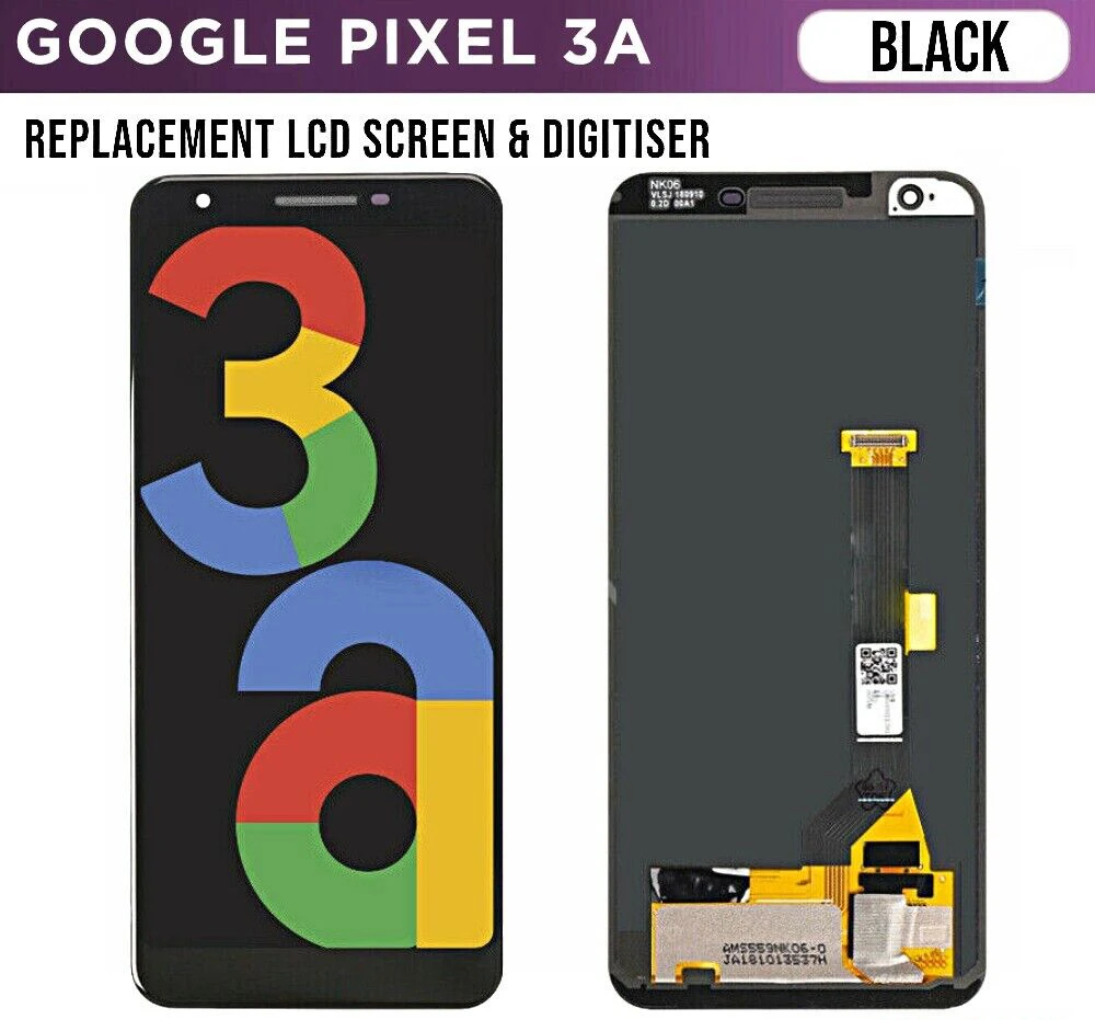 Supor AMOLED LCD For Google Pixel 3AXL 3A XL G020C LCD Display For Google Pixel 3a LCD G020A Panel Screen Touch Digitizer Tested