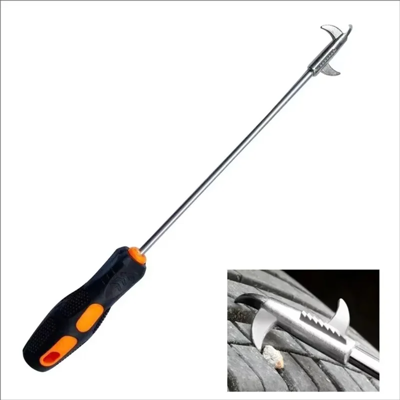 2PCS Tire Cleaning Hook Car Tire Peel Cleaning Tool Multifunctional Tire Peel Hook Tire Repair Accessories Tire Machine