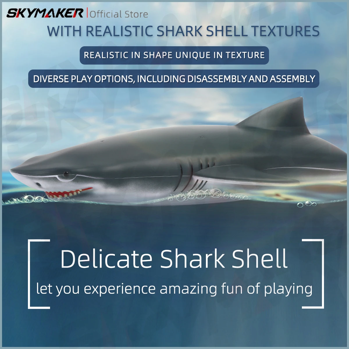 JJRC RC ألعاب القوارب القرش نموذج 2.4G راديو التحكم عن بعد قارب سريع سباق السفينة لعبة المياه الإلكترونية هدية للأطفال الأطفال