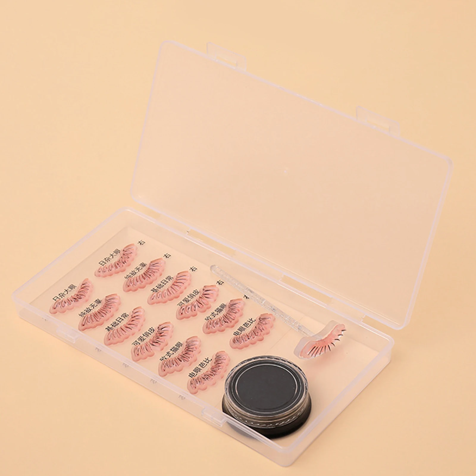 Eenvoudige Snelle Make-Up Siliconen Lagere Wimperstempels Tool Voor Herbruikbare Diy Lagere Wimper Extensions Stamper Beauty Lash Benodigdheden