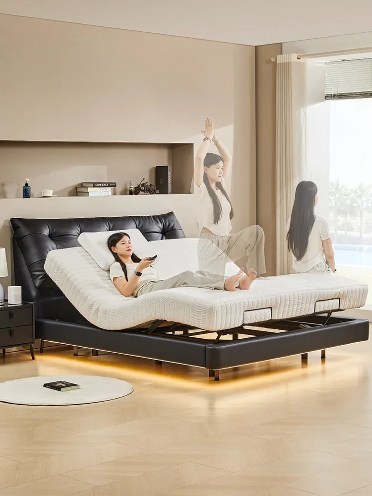 Fully self-propelled electric intelligent floating double bed multi-functional elderly lifting zero gravity husband and wife do