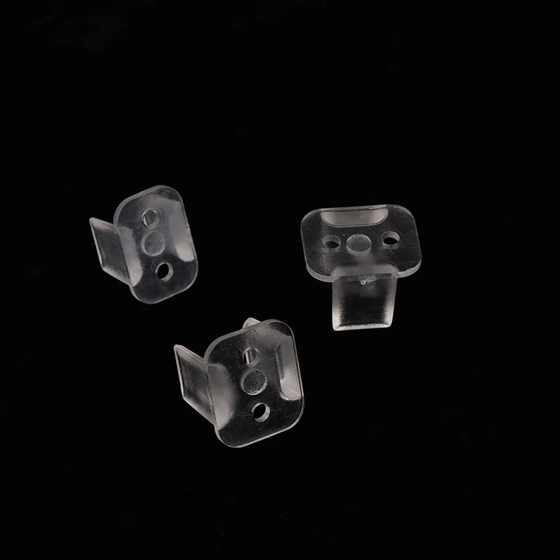 20Pcs Neon Strip Clip LED Fixing ABS Plastic Mounting Clips LED Fixing ABS Plastic Mounting Clips 6x12mm / 8x16mm