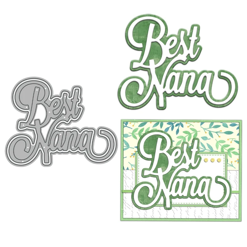 

Best Nana Mini Cutting Dies DIY Scrapbooking Supplies Metal Dies Knife Mold For Card Making Albums Decor
