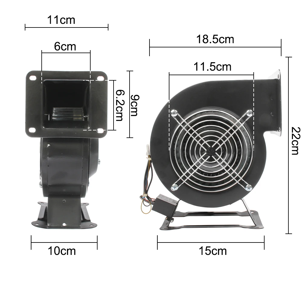 130FLJ1 Power frequency Centrifugal Fan 110V 220V 85W Blower Fan Ac-CENTRIFUGAL Fan Centrifugal blower