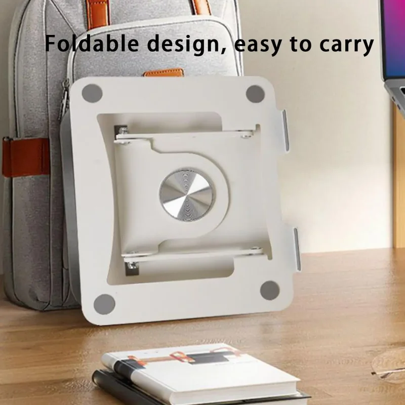 LUSQI 360° Rotating Laptop Sta - Adjustable Laptop Table ulasan dan harga