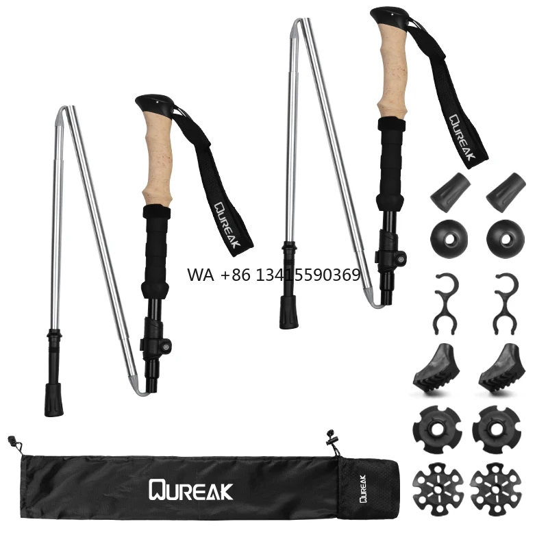 

Direct Deal Outdoor Mountain Climbing Carbon Fiber Lightweight Telescopic Baton