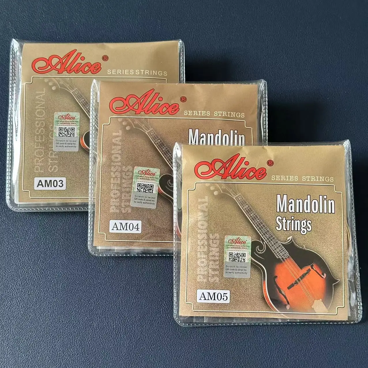 Mandolin Strings Plated Steel Silver-plated Copper Alloy Wound Bright Tone and Easy Playability for Mandolin Parts & Accessories