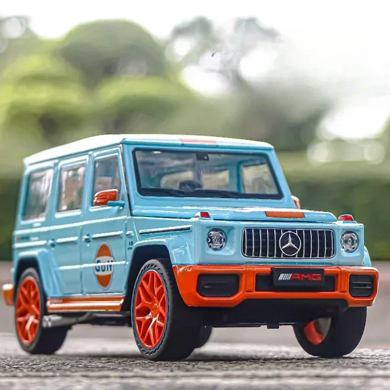 Simulation 1:18 Mercedes-Benz G63 Off Road Car Model Casting Metal Toys Vehicles Children Boys Gift Collective Voiture Miniature