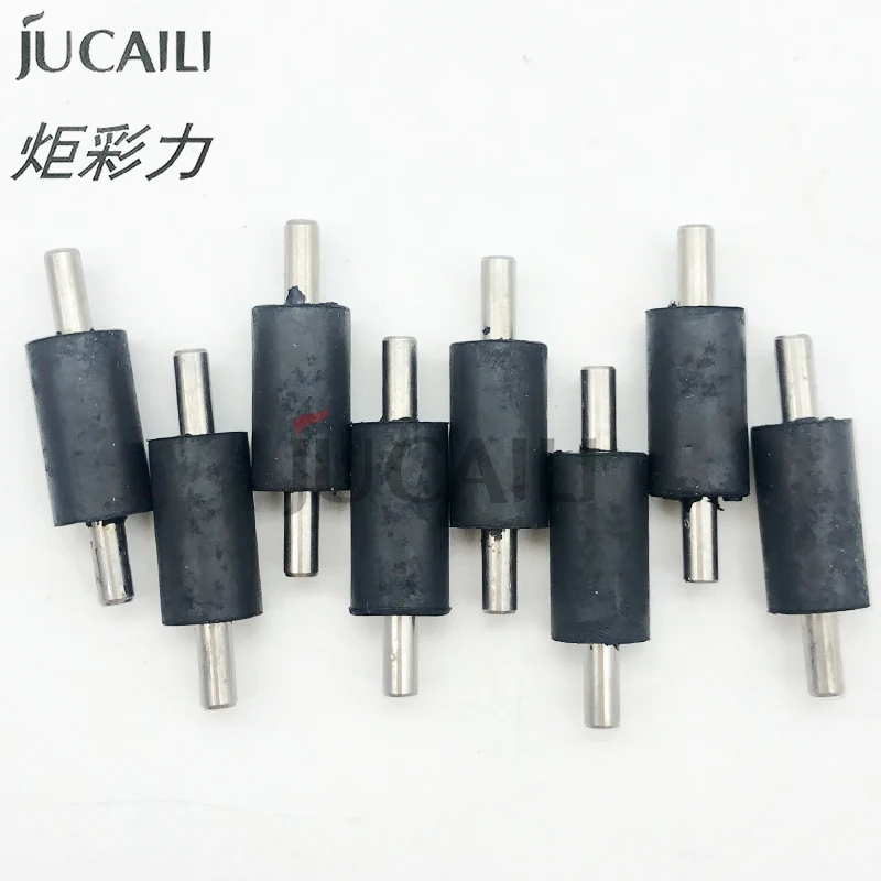 Infiniti Icontek Zhongye Crystaljet 잉크젯 프린터 용 JCL 10pcs 29.7mm 고무 종이 압력 핀치 롤러