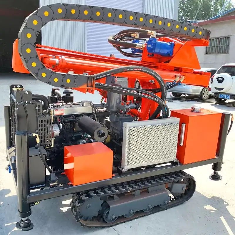 

Customized 200m Deep Hole Drill Equipment Mine-Civil Heavy Duty Hydraulic Water Well Drilling Rig Water Well Drilling Rig
