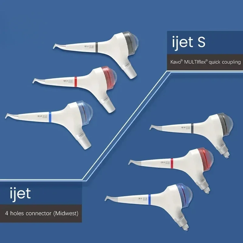 Brand iJet/iJet S Dental Air Prophy - Teeth Whitening Spray Polisher, Kavo Brand, 4 Holes Air Flow Sandblasting Dentistry Tools