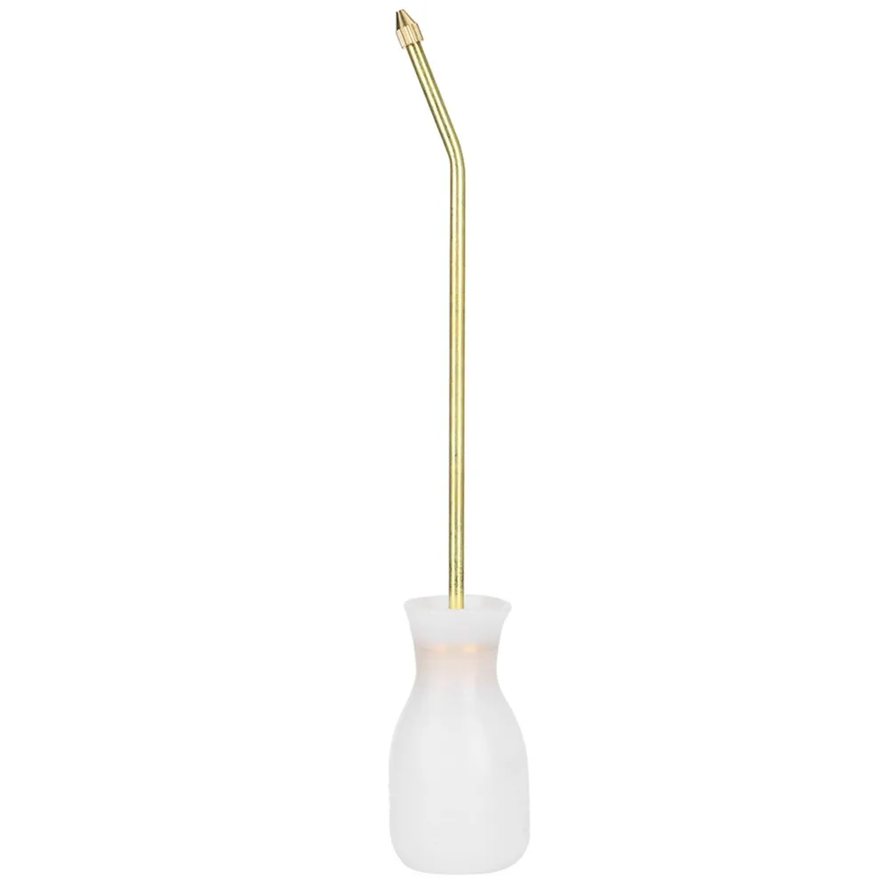 Copper Head Powder Blower Silicone Part Portable Acaricidal Duster Translucent Long Spray Rod Beekeeping Tool Hide Corners