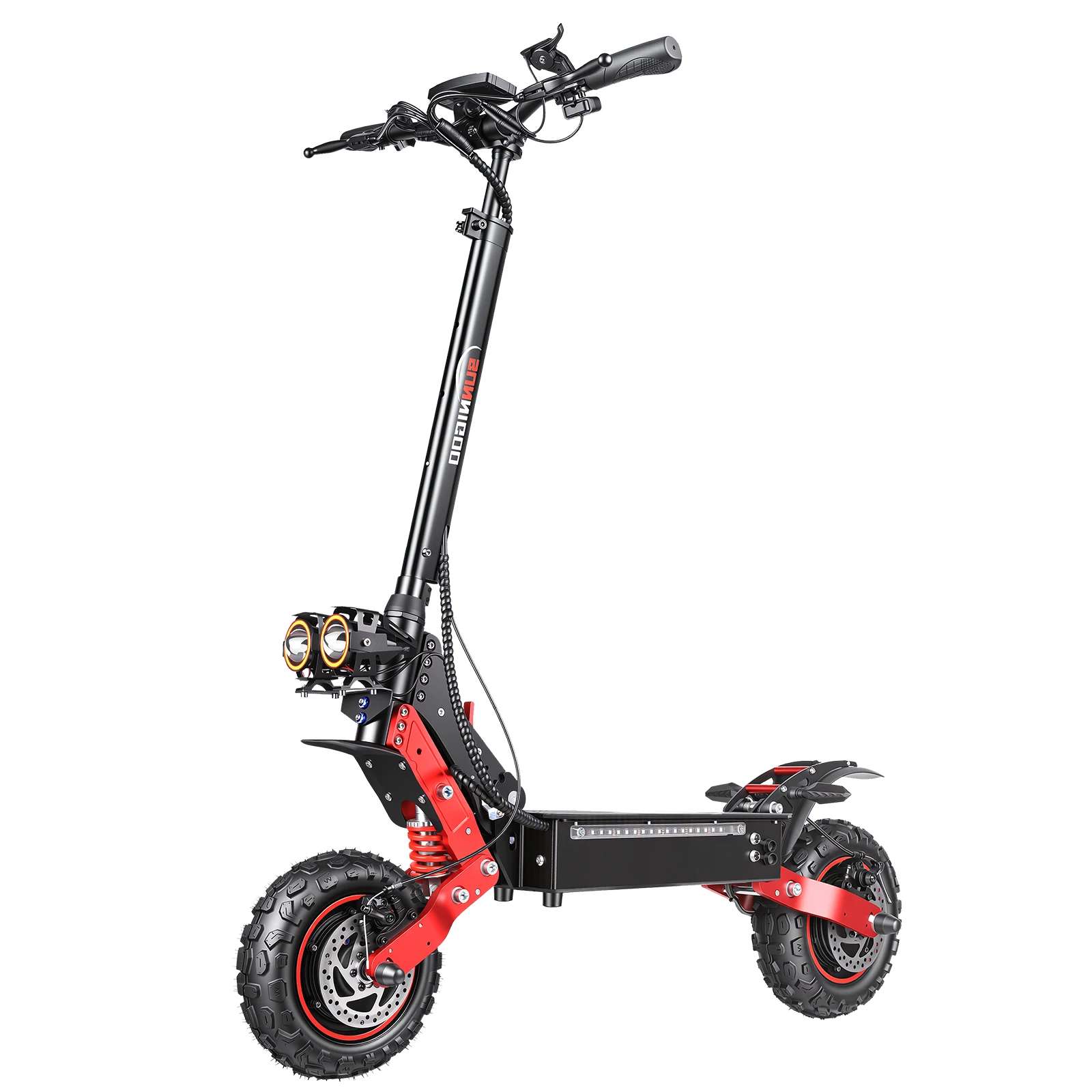 Trottinette électrique SUNNIGOO X7/X7PRO 3600W à double moteur, puissante, vitesse maximale 60-65 km/h, pneus tout-terrain de 11 pouces, pliable, trottinette électrique puissante, autonomie de 60 km,