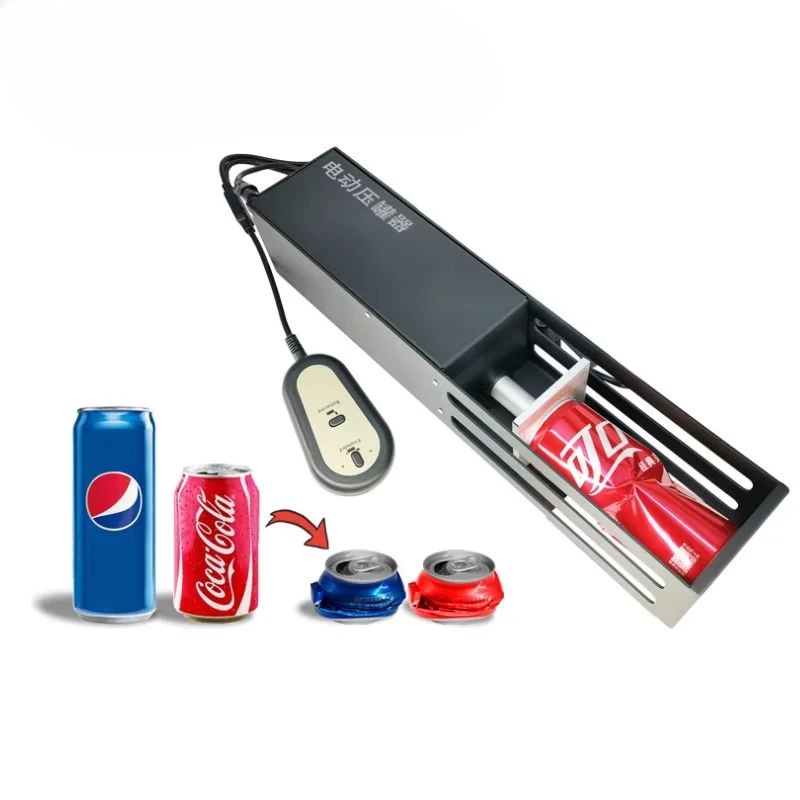 Crusher Electric Metal Aluminum Can Crushers Trash Compactor for Aluminum Seltzer Soda Beer Cola Cans Water Bottle Smasher - view 3