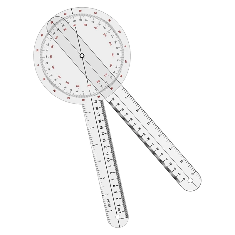 

Digital Goniometer 360 Degree, Goniometer Physical Therapy - 12 Inch