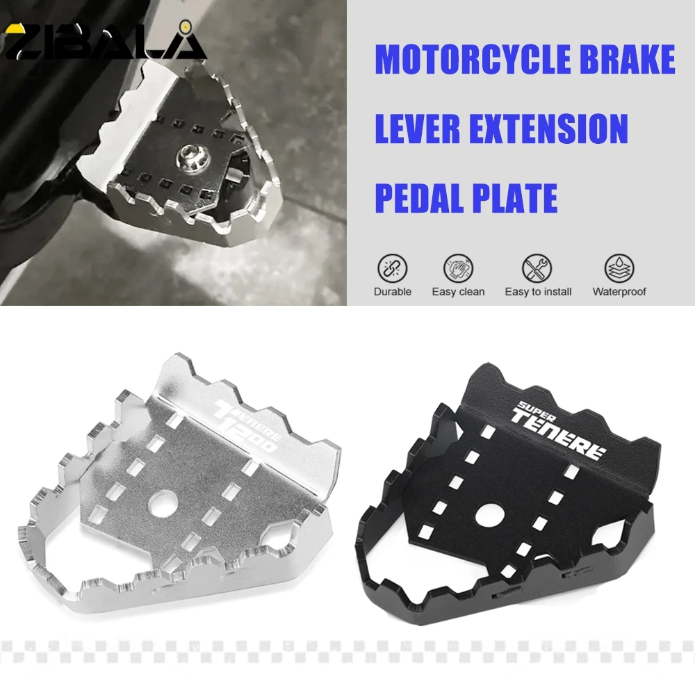 

For Yamaha XT1200 Z XT1200ZE XTZ1200 Super Tenere 1200 2024-2010 Accessories Foot Brake Lever Pedal Enlarger Extension Peg Pad