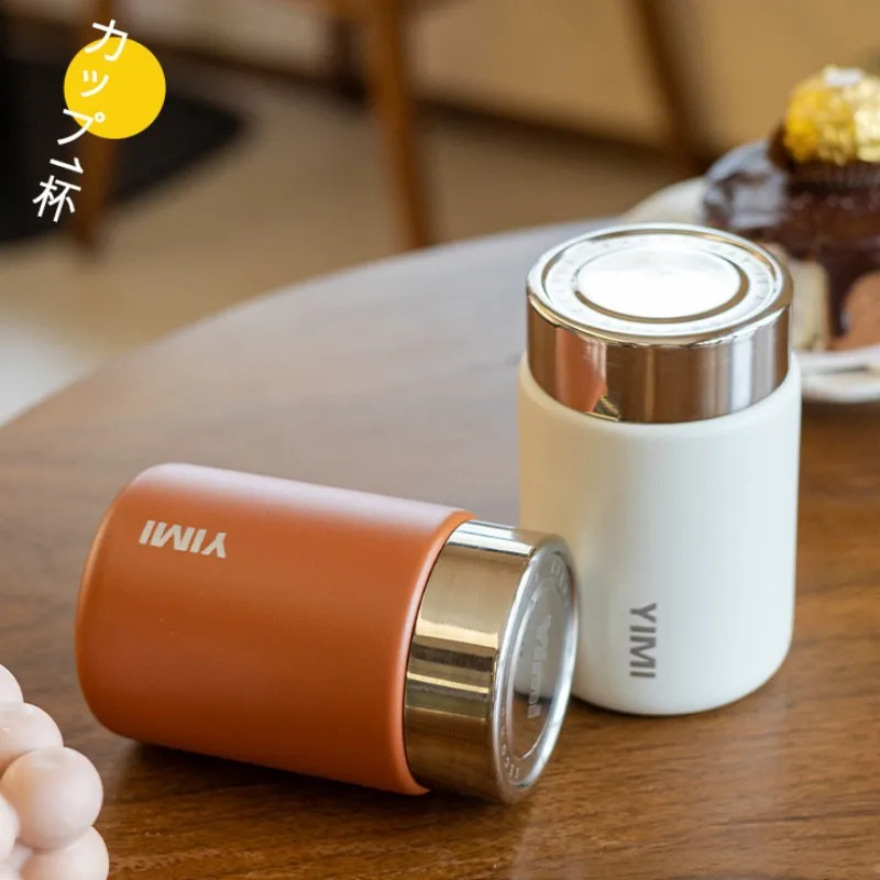 230ml Mini Stainless Steel 316 Thermos Mug Fashion Portable Pocket Vacuum Flask Coffee Tea Thermal Water Bottle Tumbler