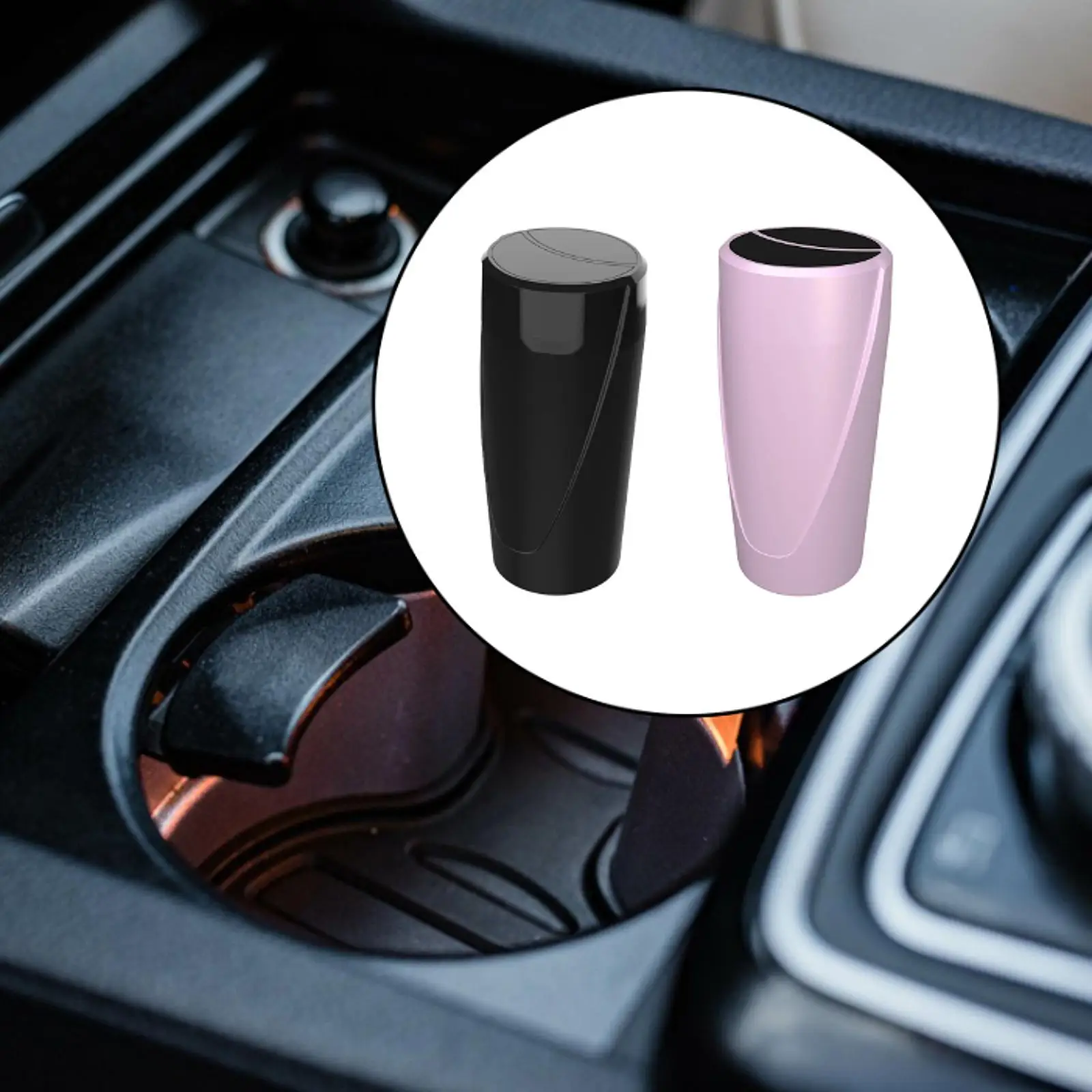 

Can Interior Trash Can Smart Automatic Opening Closing Automotive Waste Bin
