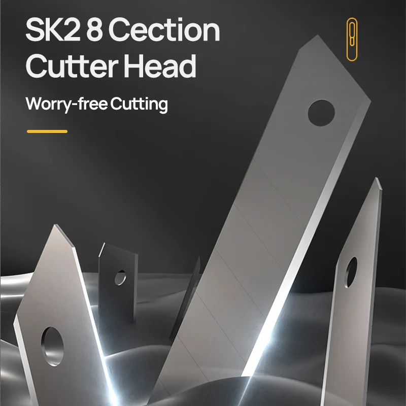 ديلي المفاجئة سكّين متعدّد الاستخدامات صندوق قابل للسحب القواطع 9 مللي متر 18 مللي متر عالية الكربون الصلب شفرات المهنية اللوازم المكتبية القرطاسية #5
