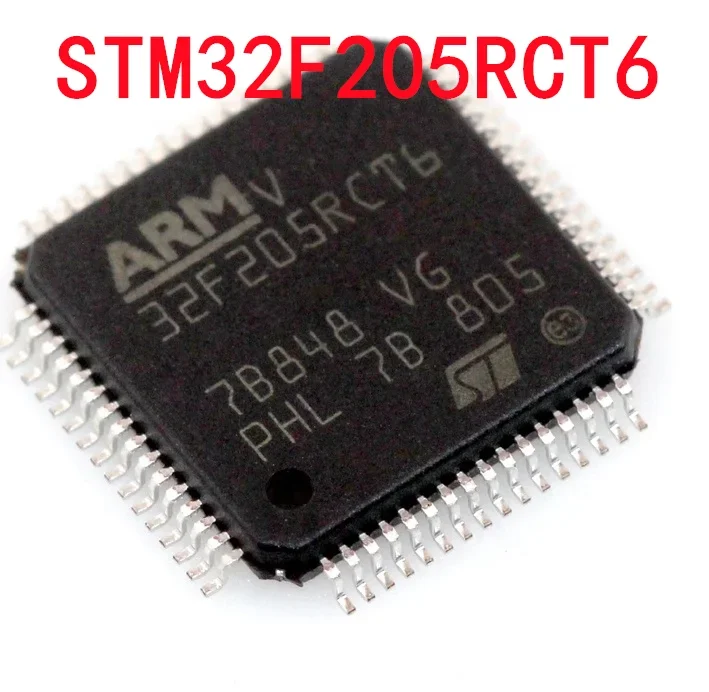 1-10PCS STM32F205RCT6 QFP64