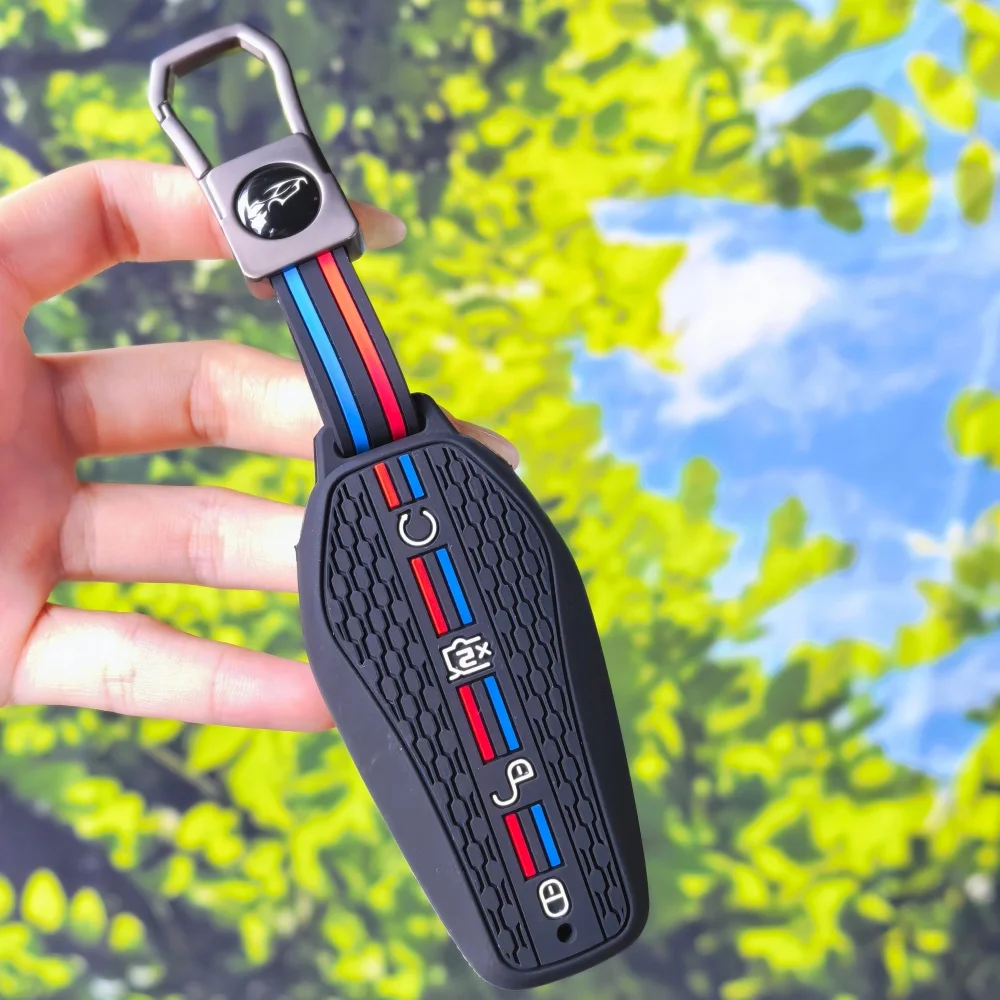 Car Keychain for BYD Atto 3 Han EV Dolphin Qin Han/Tang SEAL U DM-i ATTO03 Remote Car Key Case Cover Fob Key chain Accessories