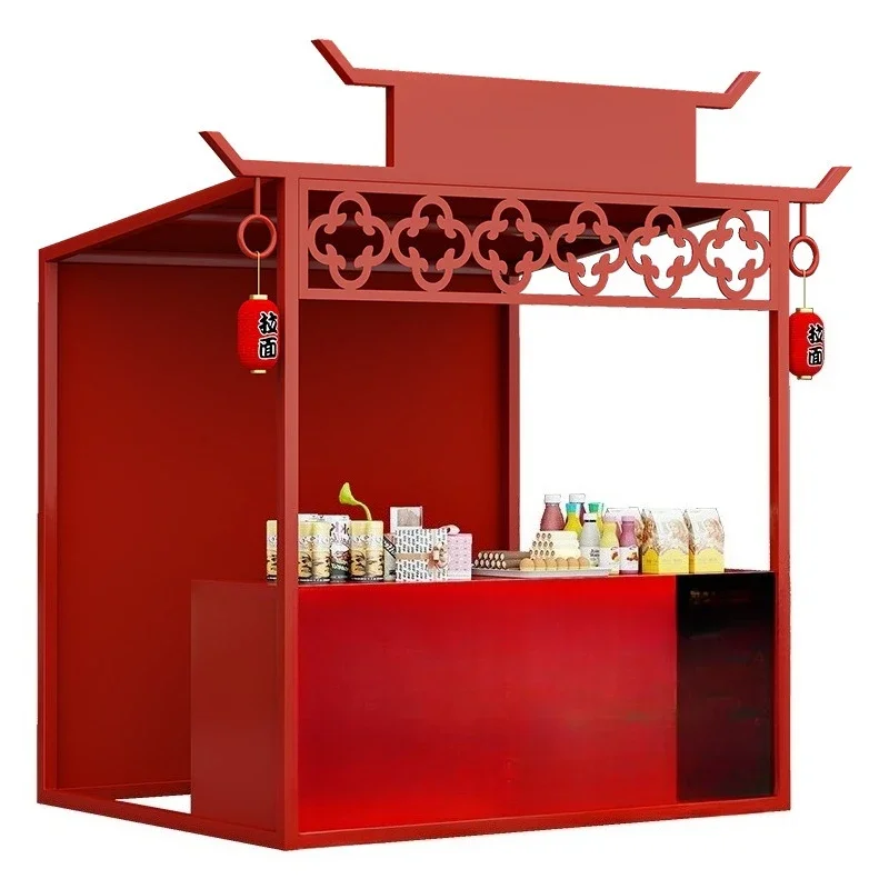 

Market stall stand Float Commercial Street Square Night Market Activities Sales stall Iron art promotion stand Display shelf