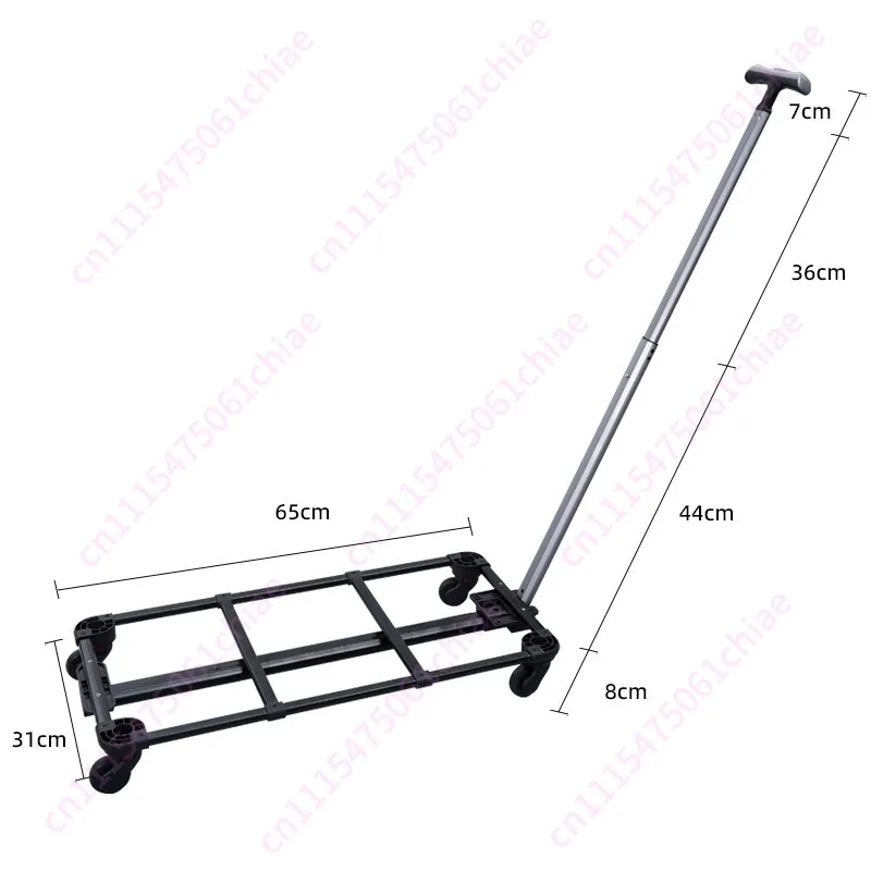 New Pet Bag, Trolley, Bag Accessories, Trolley, Trailer, Silent Foldable Removable Brake Wheel, Trolley Frame