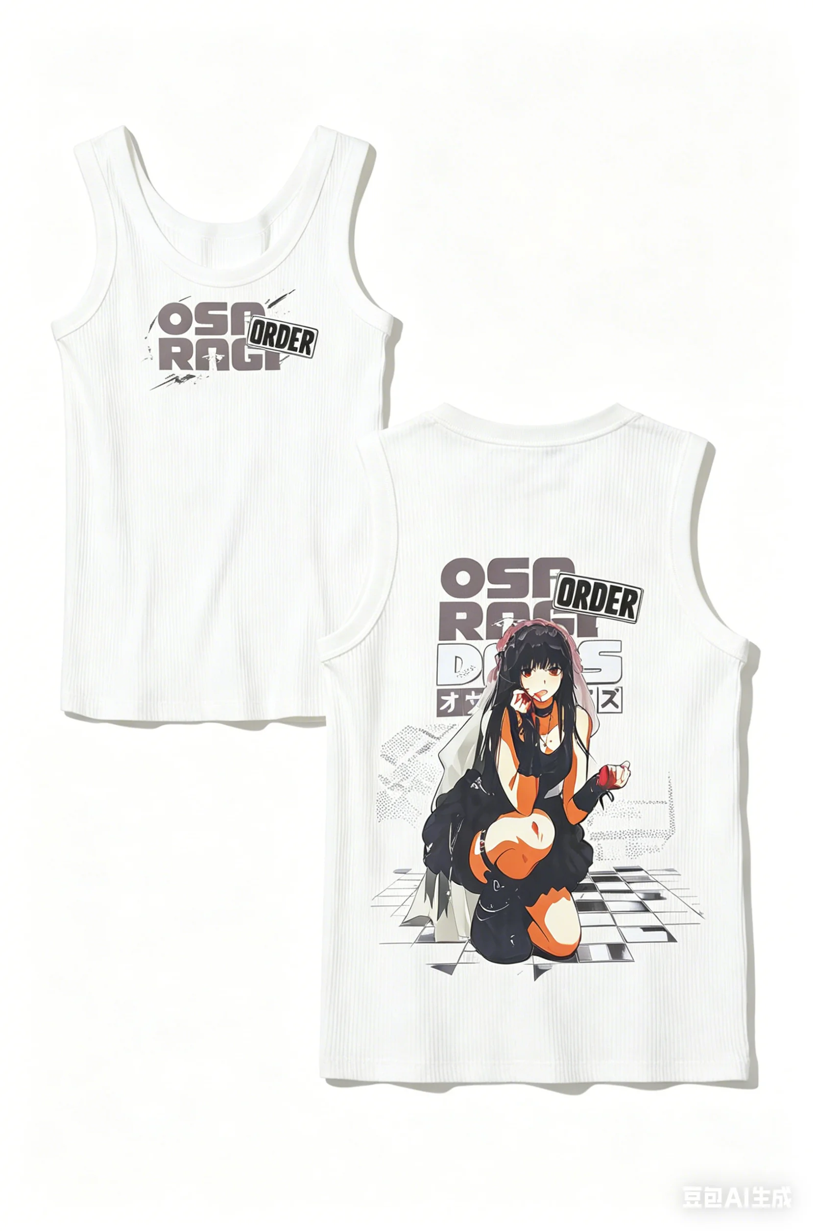 Sakamoto Days Ribbed Tank Streetwear Anime Lover New Model personality Clothes Year round clothing Unisex high quality soft gift